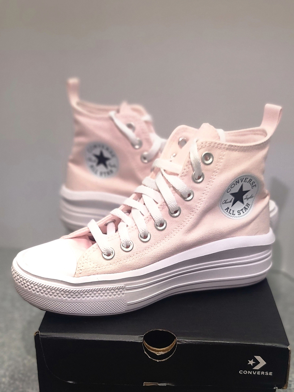 Converse Chuck Taylor All Star High Top Sneakers - Pastel Pink